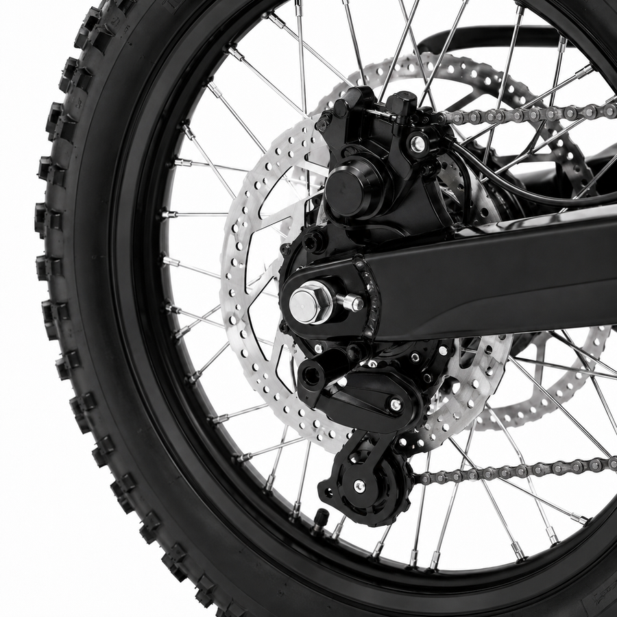Rear Brake and Chain Drive System
