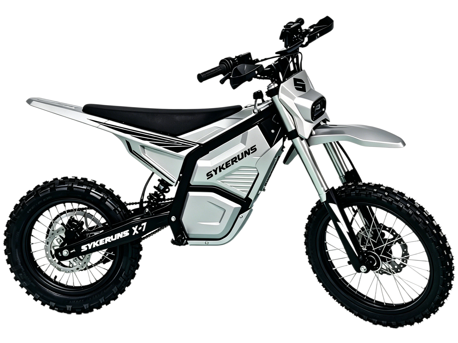 SYKERUNS X7 electric dirt bike side view
