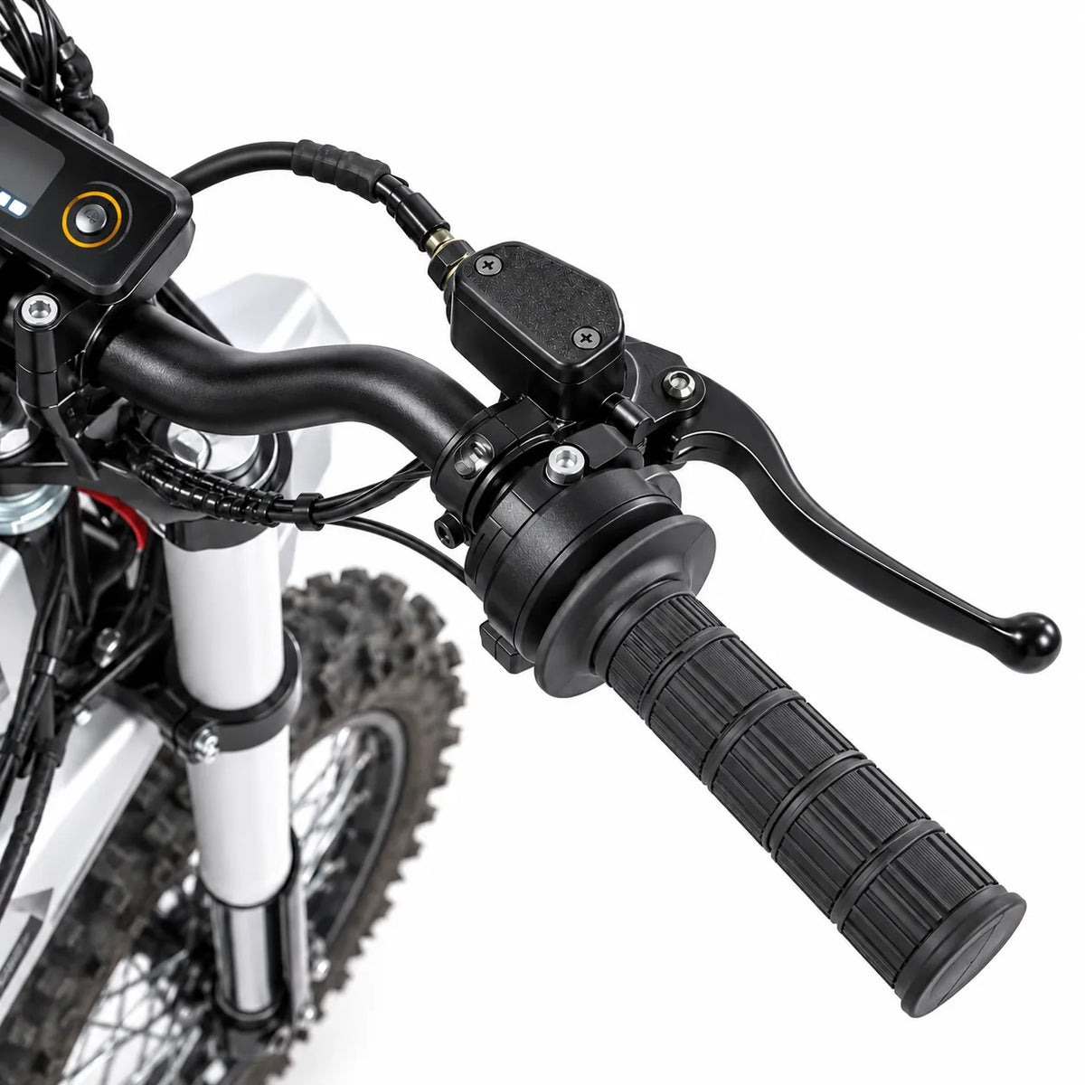 Textured Grip & Brake Lever