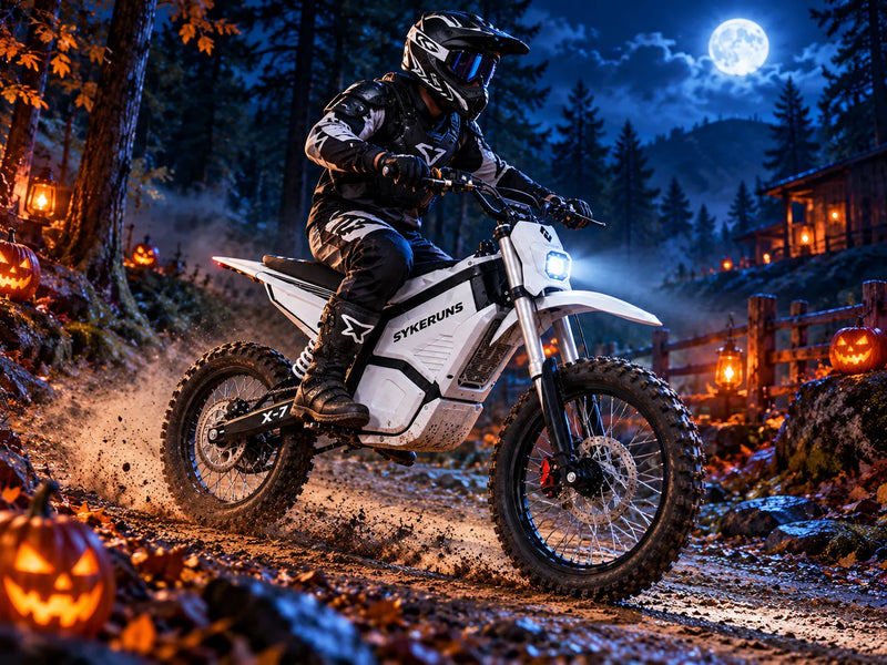 Halloween night ride