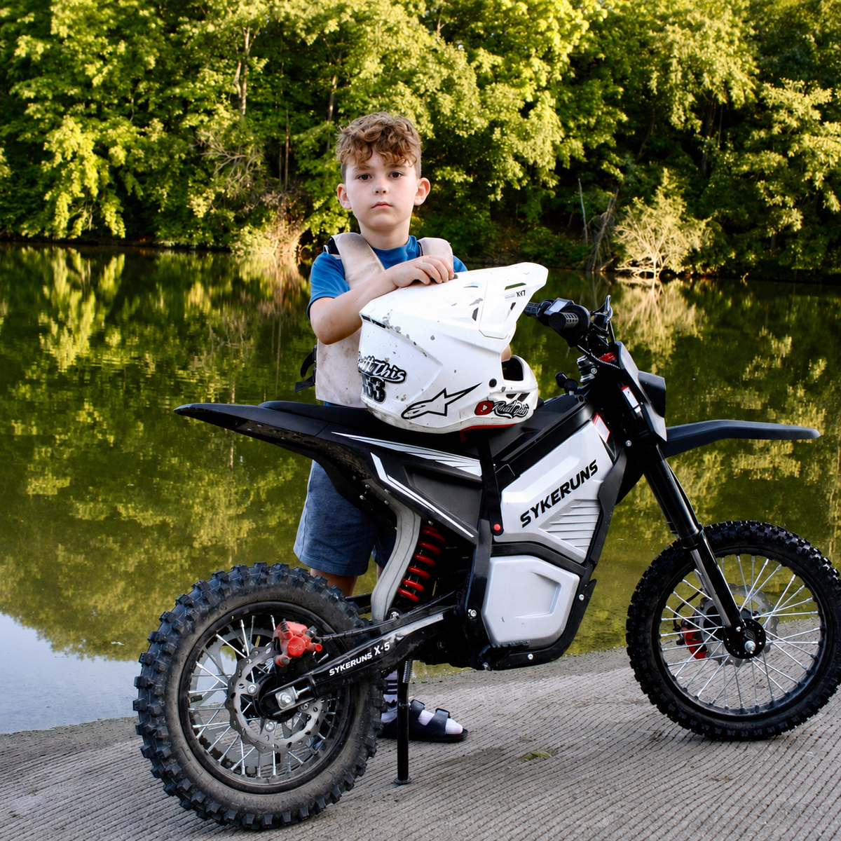 SYKERUNS X5 Electric Mini Dirt Bike for Teens & Adults