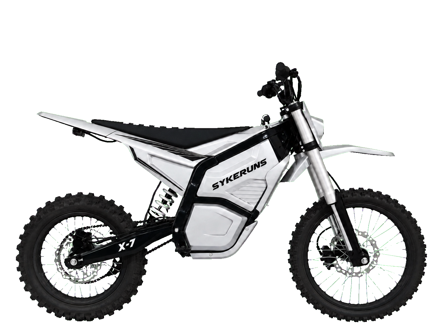 SYKERUNS X7 electric dirt bike side view